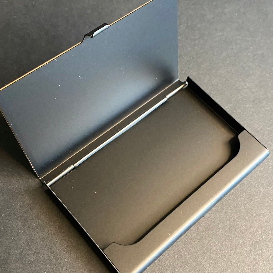 Premium Wooden Business Card Holder | Handcrafted Desk Organizer