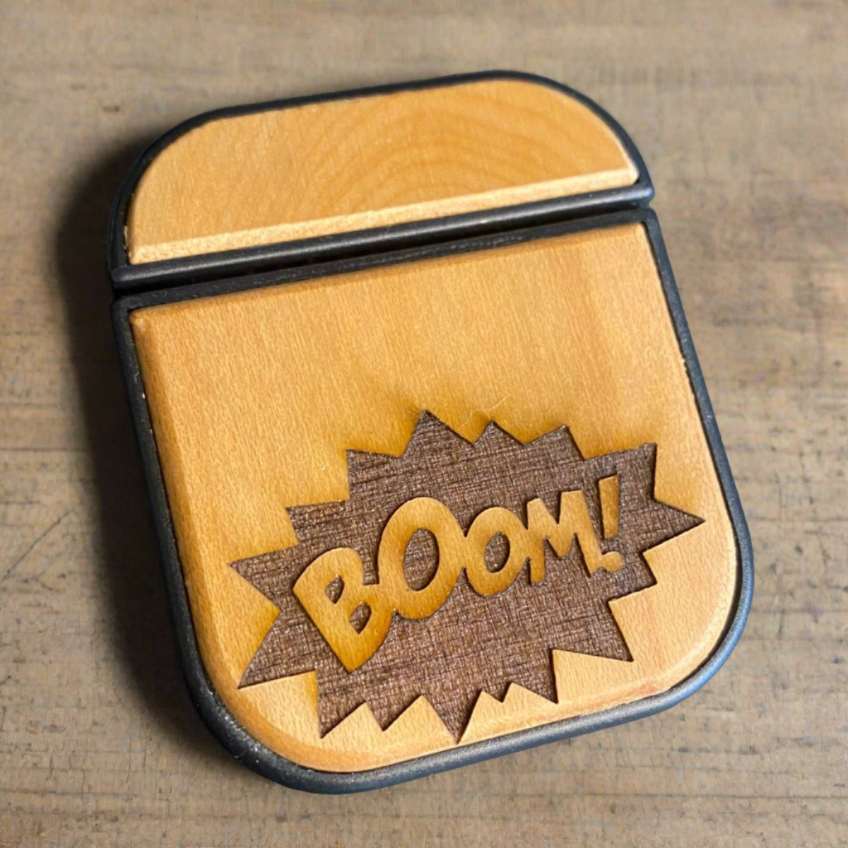 Personalized Engraved Wooden iPod Case