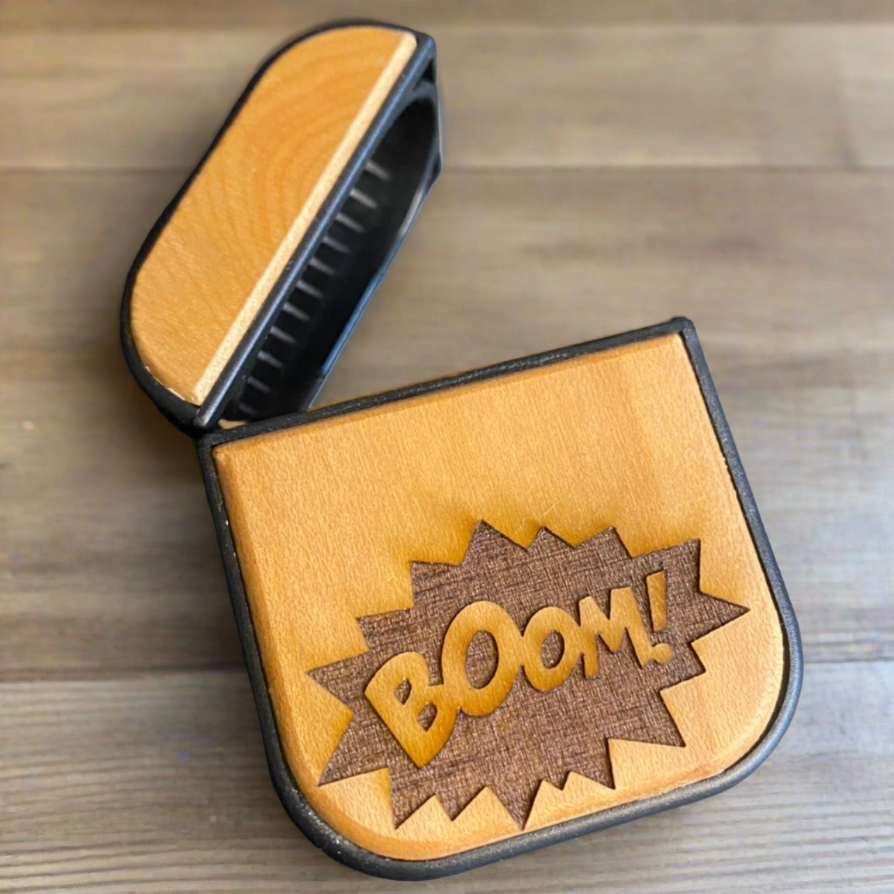 Personalized Engraved Wooden iPod Case