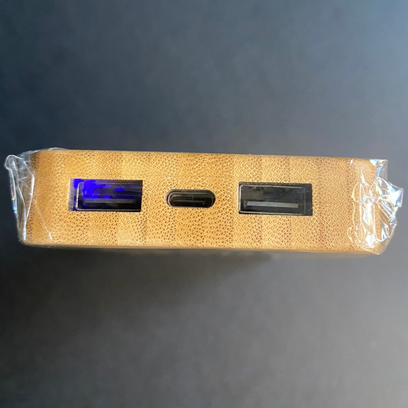 Personalized Wooden Power Bank | Portable Charging with Signature Style