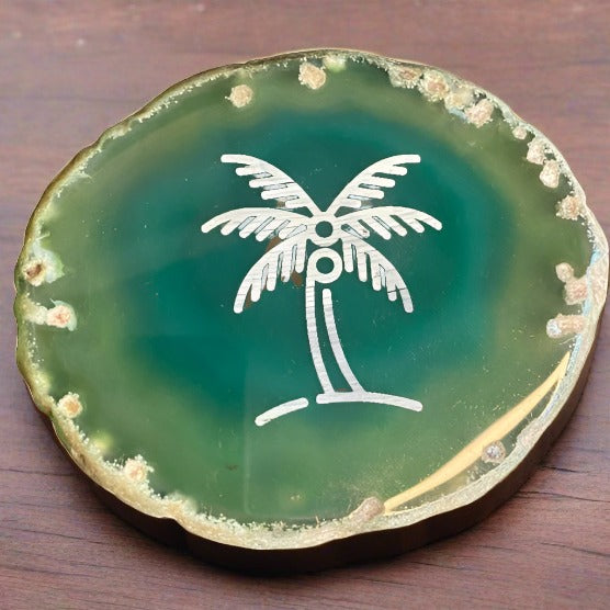 Personalized Glass Coasters - Custom Engraved Keepsakes
