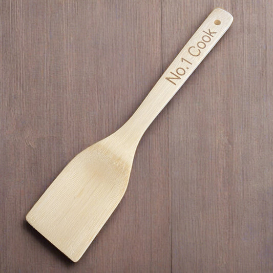 Personalized Wooden Kitchen Spoon | Custom Engraved Culinary Essential