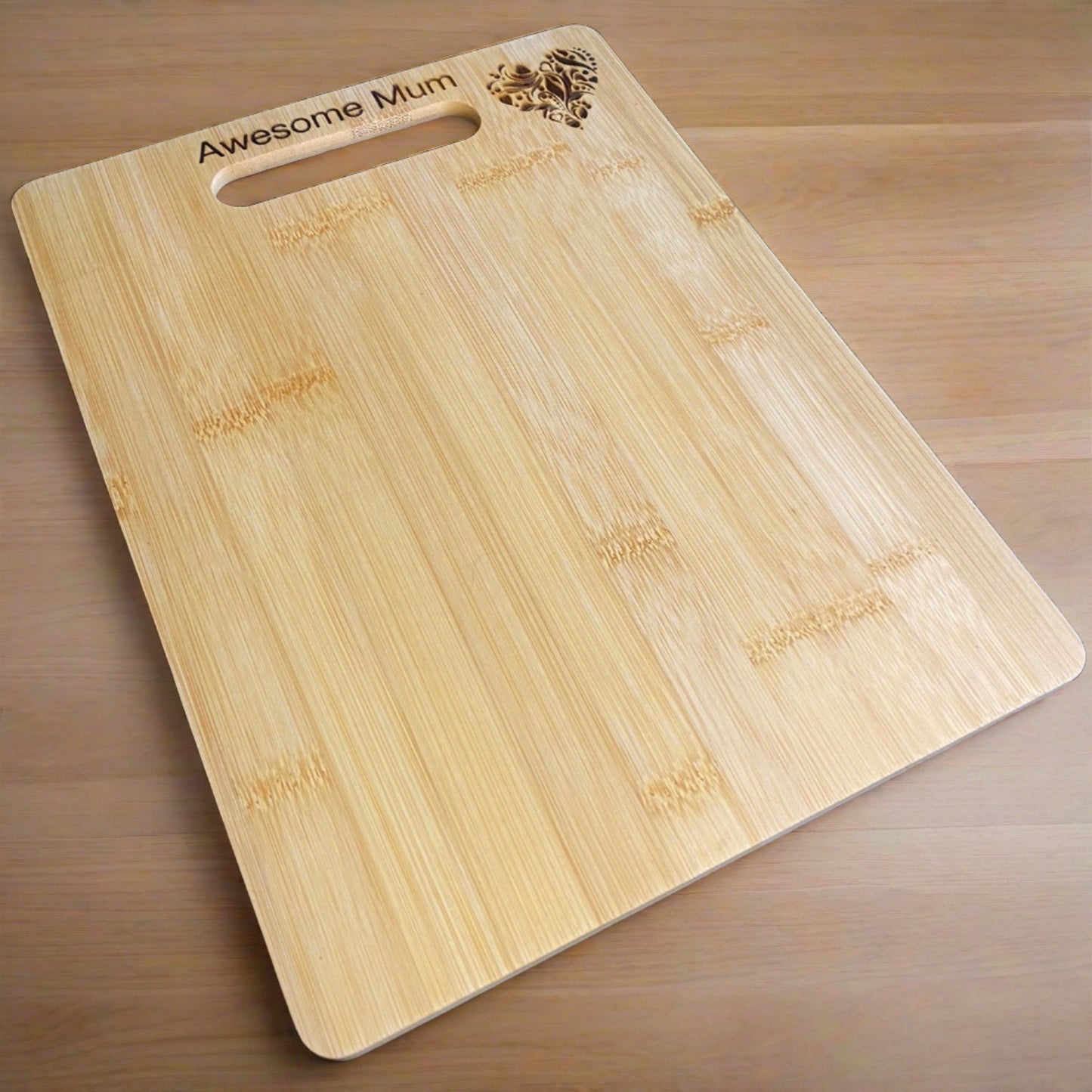 Custom Engraved Wooden Chopping Board | Personalized Kitchen Essential