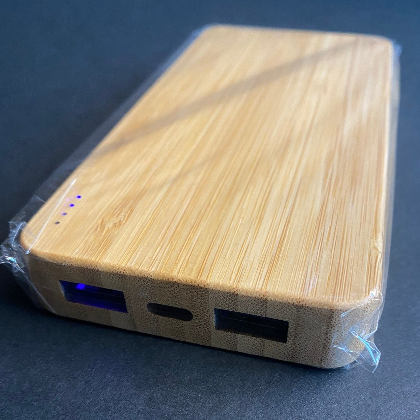 Personalized Wooden Power Bank | Portable Charging with Signature Style